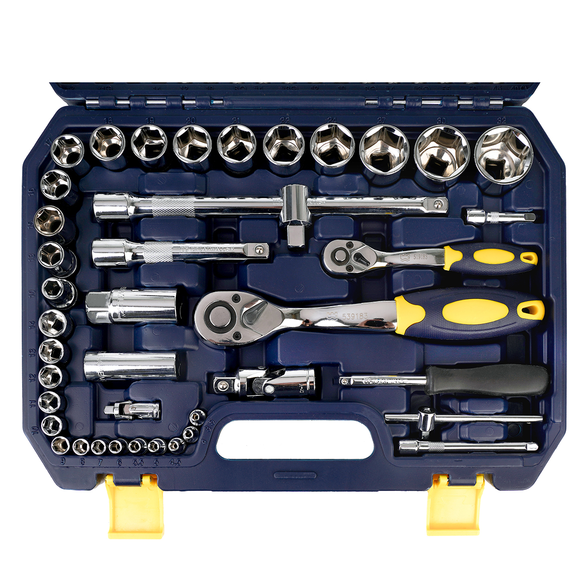 86 件6.3、12.5mm 系列套筒旋具组套