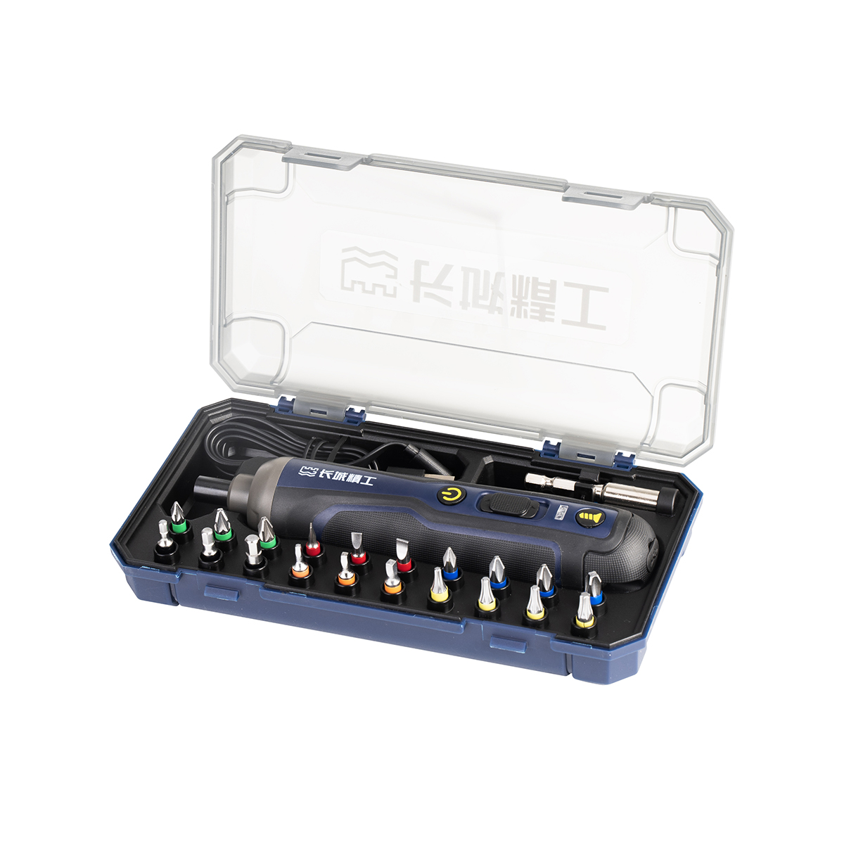 21PCS 锂电直柄螺丝批组套