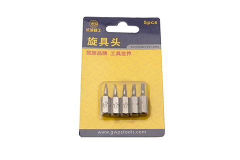 6.3mm 系列25mm 长 一字旋具头