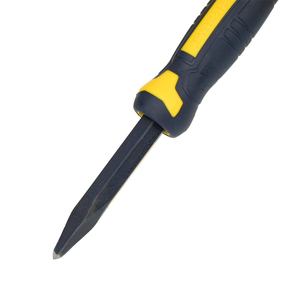 双色胶套柄尖凿